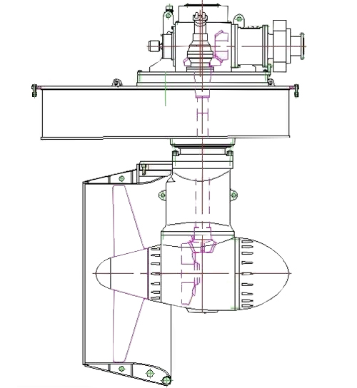 Z-Drive Azimuth Thruster